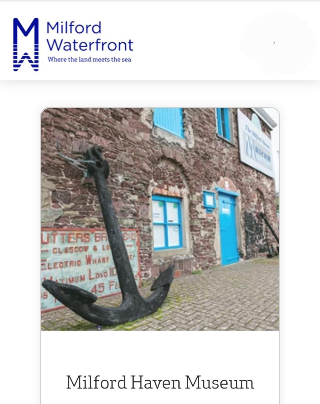 Sea View Luxury 5 Star Cottage Near Milford Marina Milford Haven Exterior foto