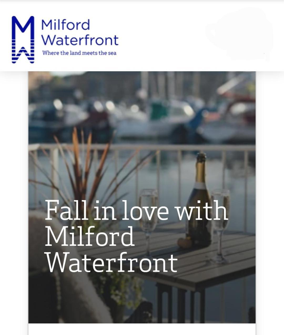 Sea View Luxury 5 Star Cottage Near Milford Marina Milford Haven Exterior foto